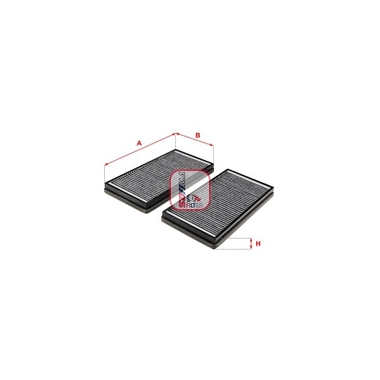 S 4446 CA - Filter, interior air 