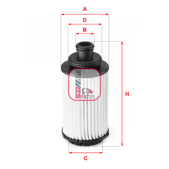 S 5118 PE - Oil filter 