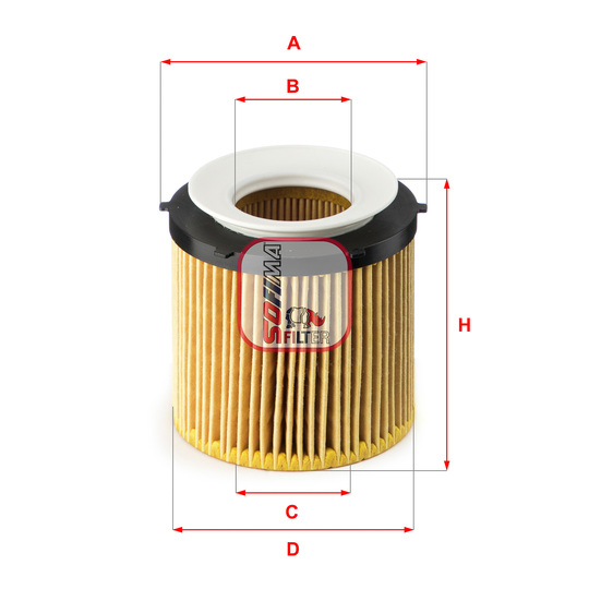 S 5179 PE - Oil filter 