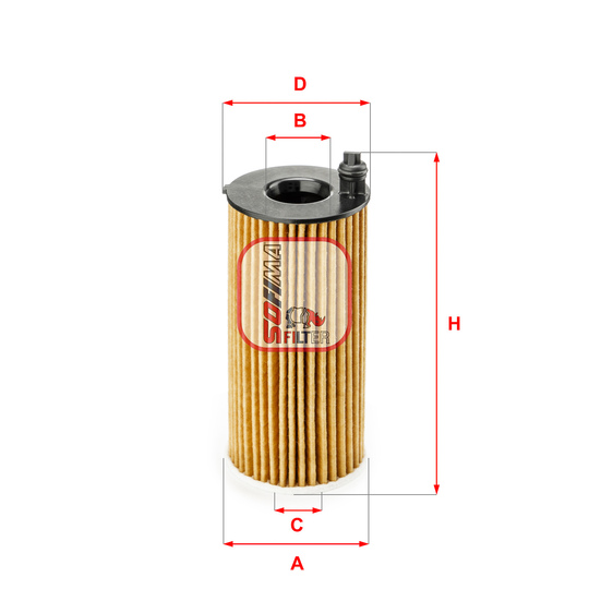 S 5188 PE - Oil filter 