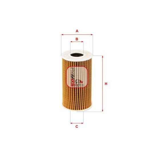 S 5223 PE - Oil filter 