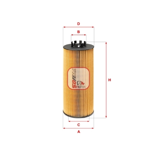 S 5236 PE - Oil filter 