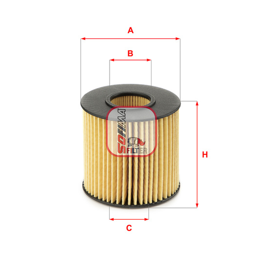 S 5196 PE - Oil filter 