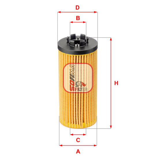 S 5211 PE - Oil filter 