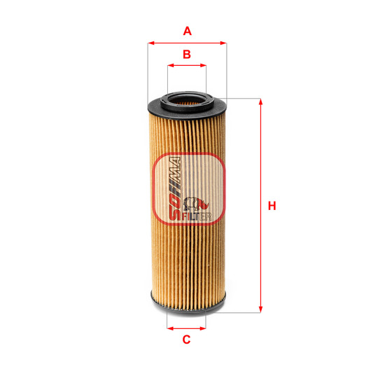 S 5213 PE - Oil filter 