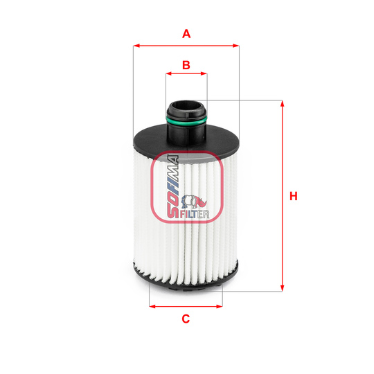 S 5190 PE - Oil filter 