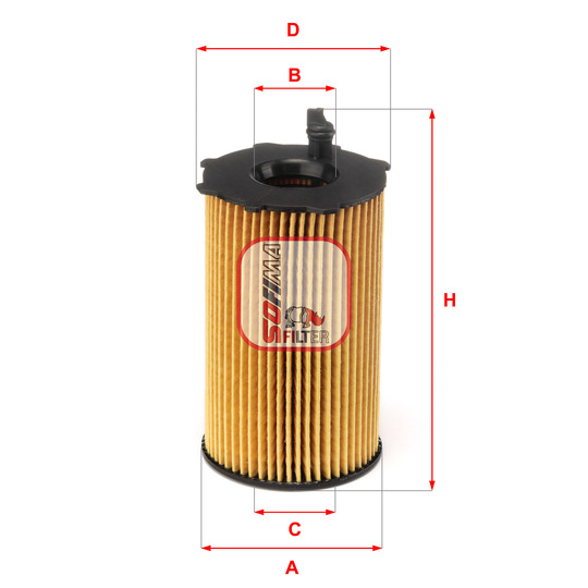 S 5226 PE - Oil filter 