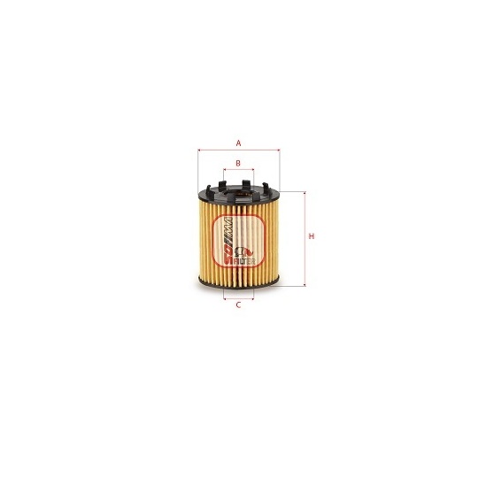 S 5258 PE - Oil filter 