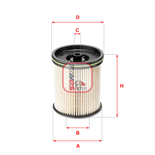 S 6122 NE - Kütusefilter 