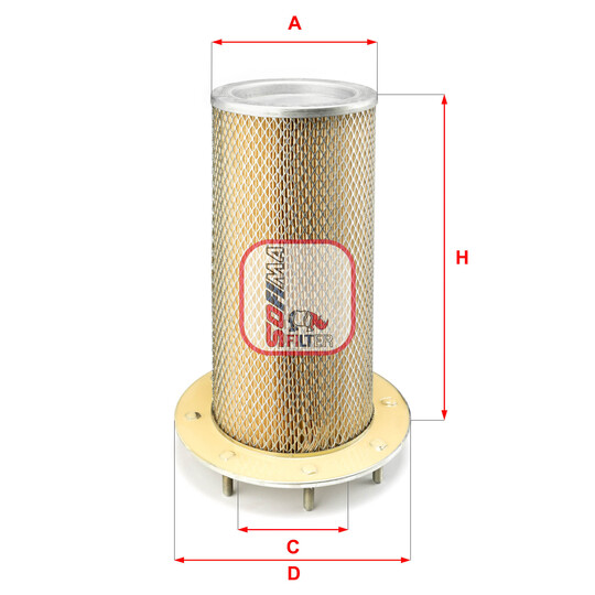 S 6350 A - Air filter 