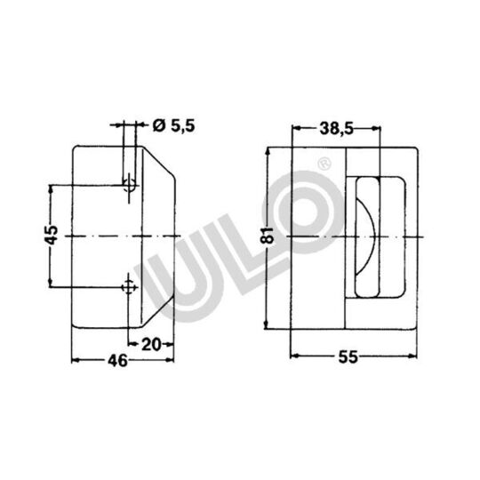 3660-01 - Licence Plate Light 