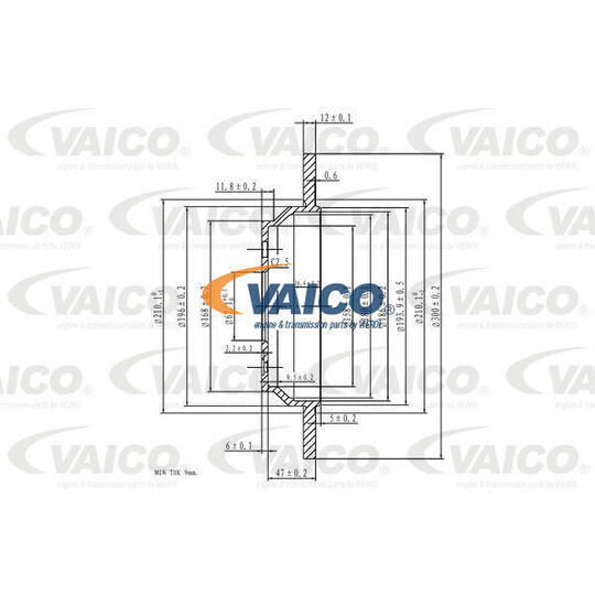 V30-40062 - Brake Disc 