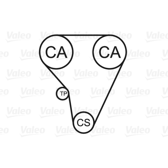 614527 - Vattenpump + kuggremssats 