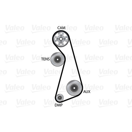 614576 - Vattenpump + kuggremssats 