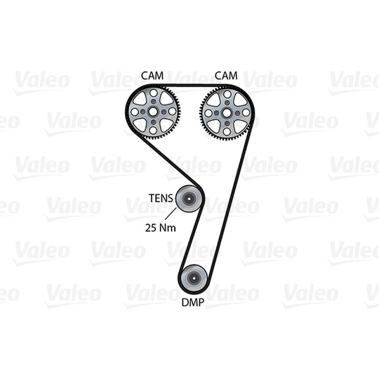 614617 - Vattenpump + kuggremssats 