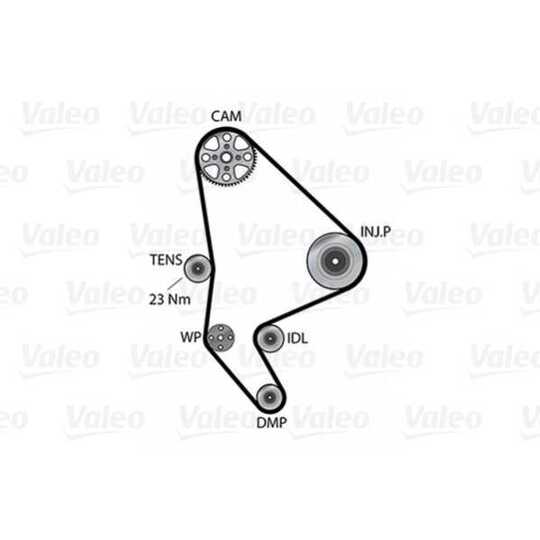 614602 - Water Pump & Timing Belt Set 