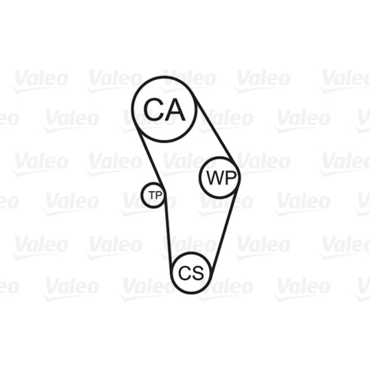 614630 - Vattenpump + kuggremssats 