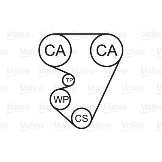 614633 - Vattenpump + kuggremssats 