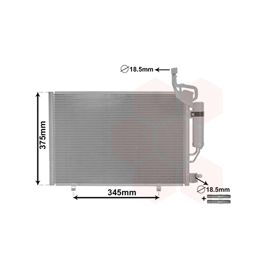 18015705 - Condenser, air conditioning 