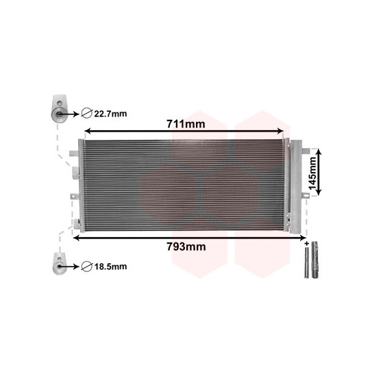 18015701 - Condenser, air conditioning 