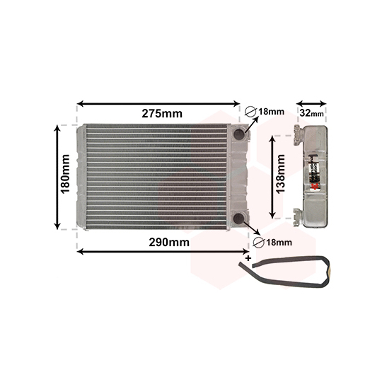 30006312 - Heat Exchanger, interior heating 