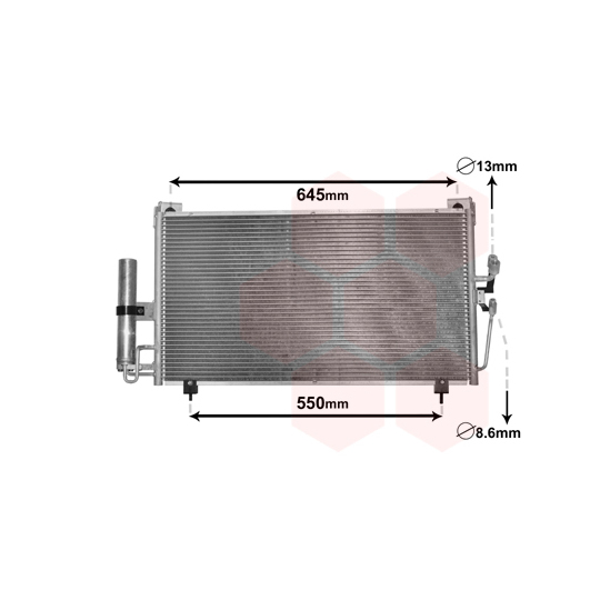 32005213 - Condenser, air conditioning 