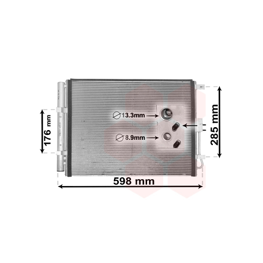 82005373 - Condenser, air conditioning 