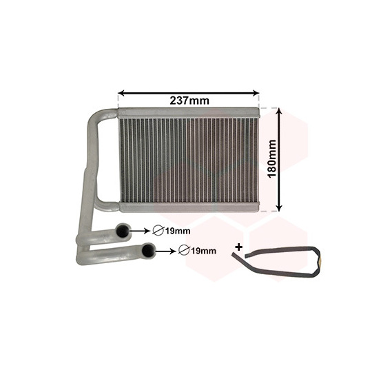 82016700 - Heat Exchanger, interior heating 