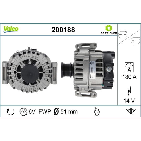 200188 - Alternator 