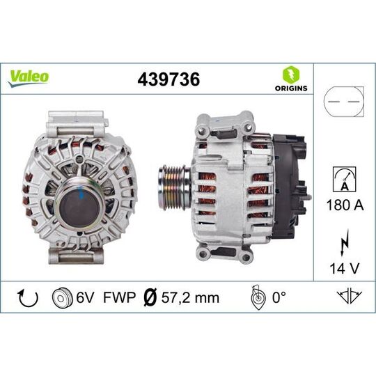 439736 - Alternator 