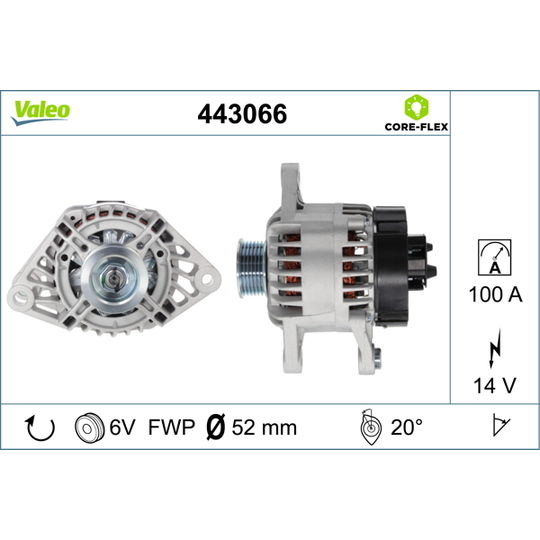 443066 - Alternator 