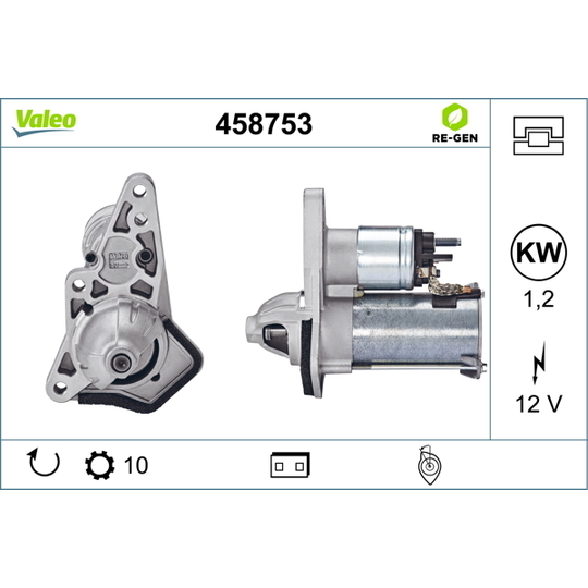 458753 - Käynnistinmoottori 