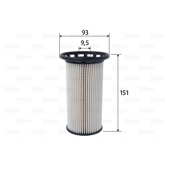 587095 - Fuel filter 