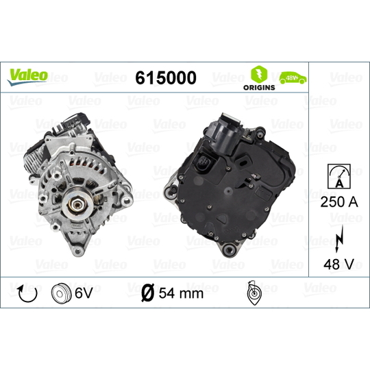 615000 - Alternator, starter 