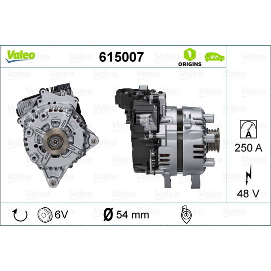 615007 - Alternator, starter 