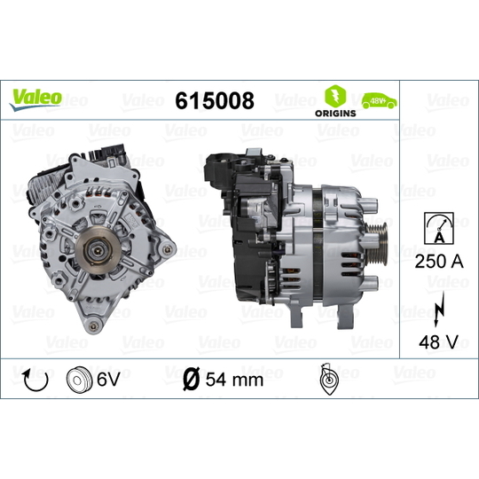 615008 - Alternator, starter 