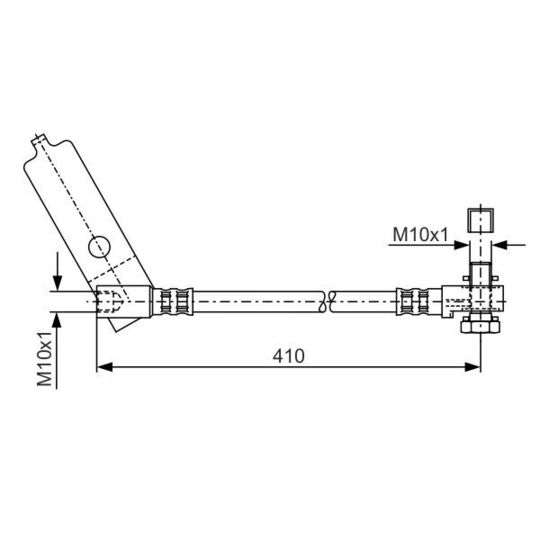 1 987 481 046 - Brake Hose 