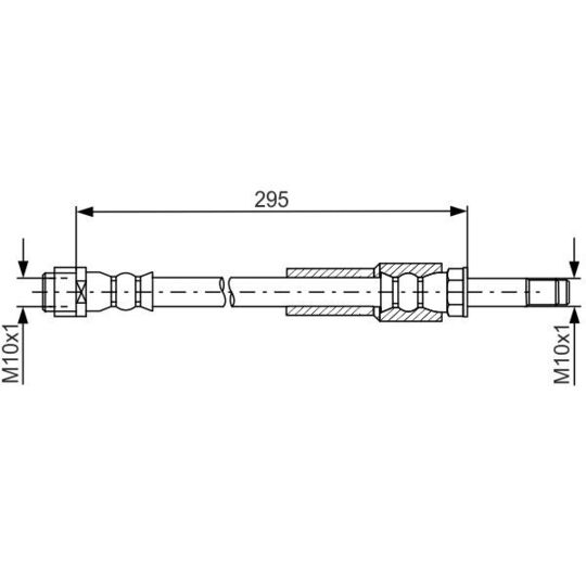 1 987 481 746 - Brake Hose 