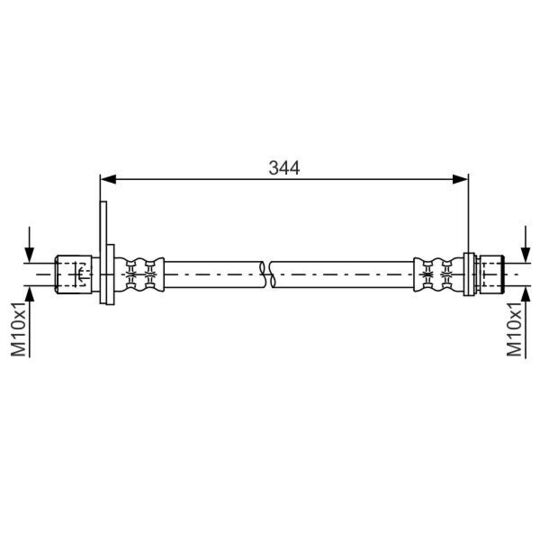 1 987 481 779 - Brake Hose 