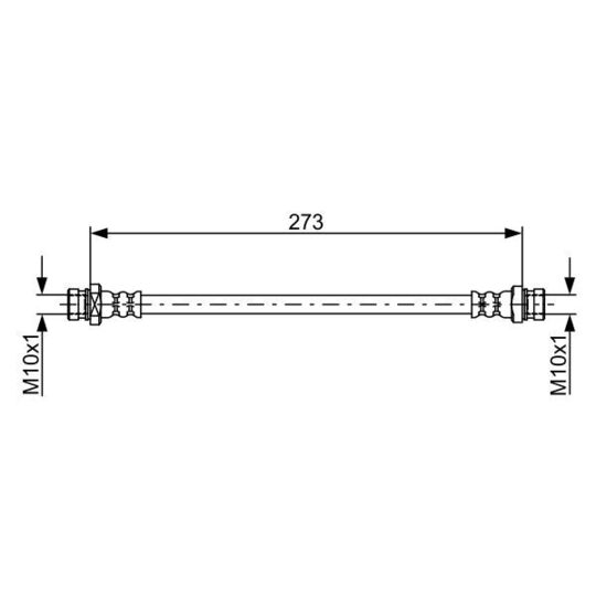 1 987 481 879 - Brake Hose 