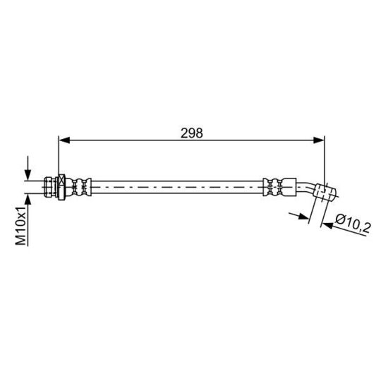 1 987 481 882 - Brake Hose 