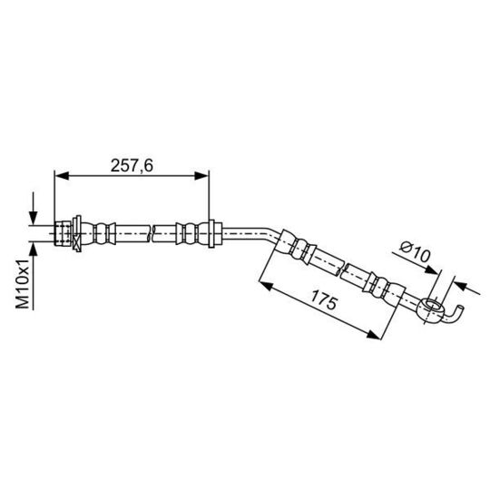 1 987 481 932 - Brake Hose 