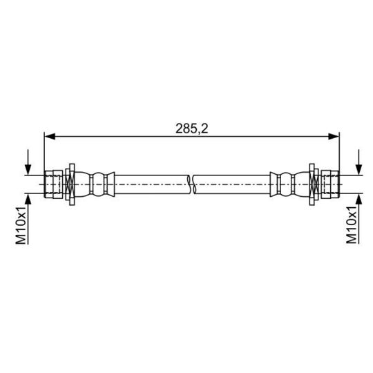 1 987 481 934 - Brake Hose 