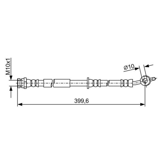 1 987 481 947 - Brake Hose 