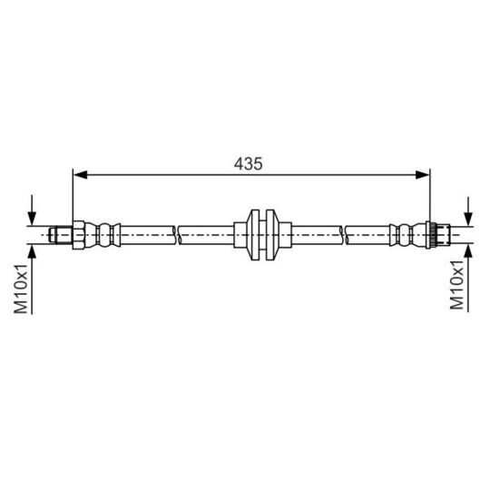 1 987 481 A07 - Bromsslang 