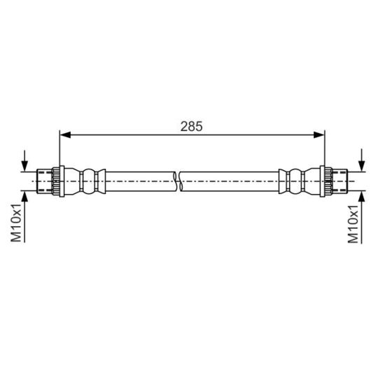 1 987 481 A12 - Brake Hose 