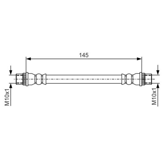 1 987 481 A06 - Brake Hose 