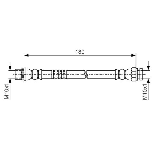 1 987 481 A44 - Brake Hose 