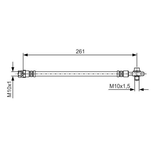 1 987 481 B21 - Brake Hose 