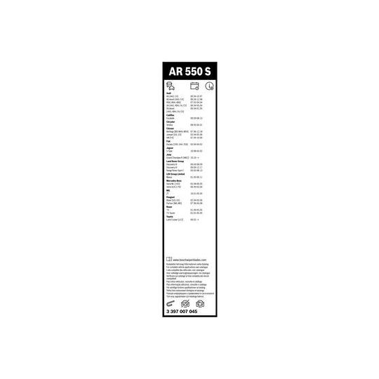 3 397 007 045 - Wiper Blade 